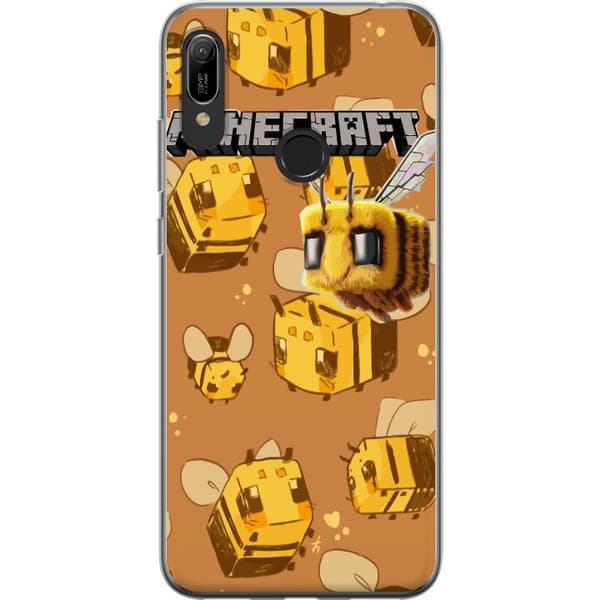 Huawei Y6 (2019) Läpinäkyvä kuori Minecraft Bi