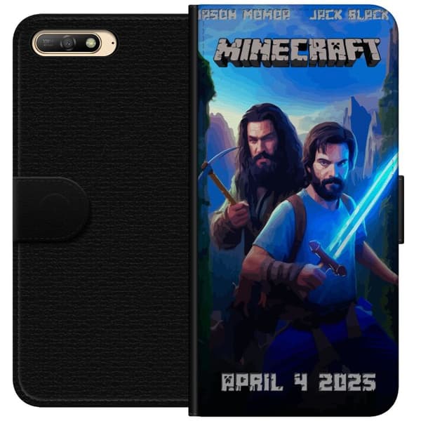 Huawei Y6 (2018) Tegnebogsetui En Minecraft-film