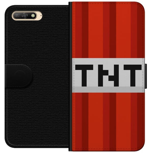 Huawei Y6 (2018) Plånboksfodral Minecraft TNT