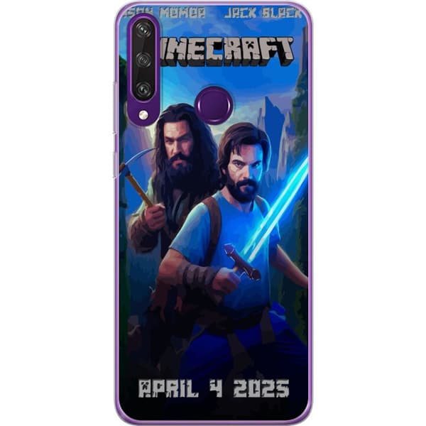 Huawei Y6p Gennemsigtig cover En Minecraft-film