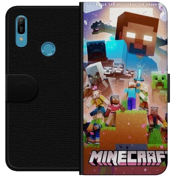Huawei Y6 (2019) Tegnebogsetui Minecraft