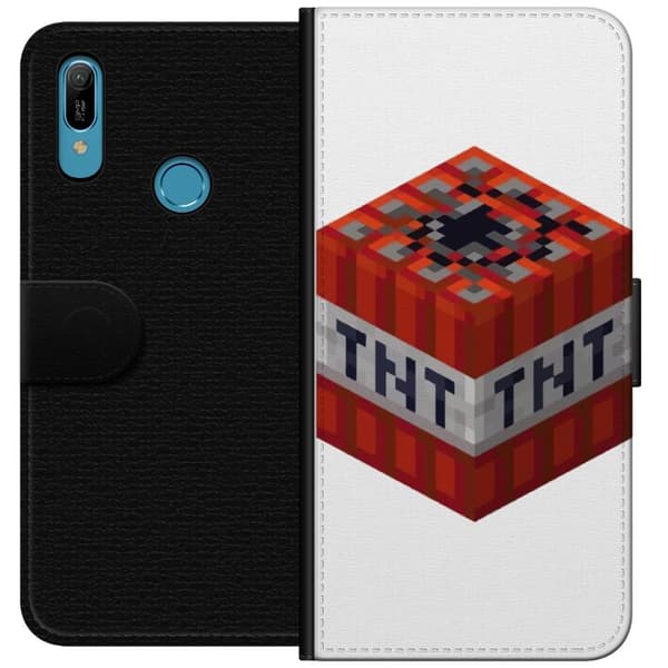 Huawei Y6 (2019) Lompakkokotelo Minecraft TNT