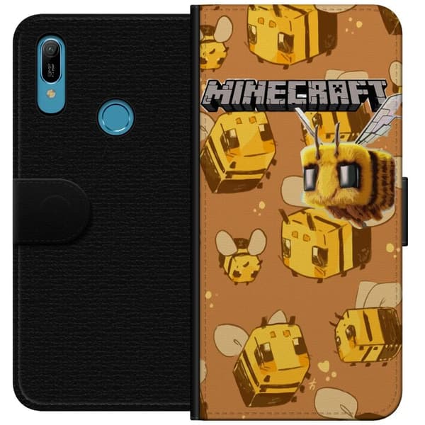 Huawei Y6 (2019) Lompakkokotelo Minecraft Bi