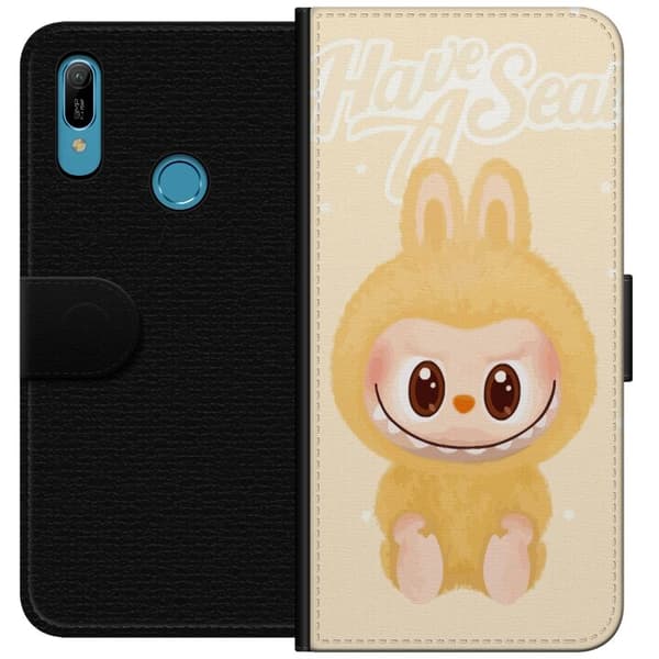 Huawei Y6 (2019) Lompakkokotelo Pop mart labubu