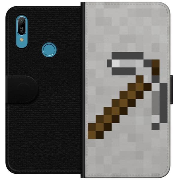 Huawei Y6 (2019) Tegnebogsetui Minecraft Værktøjer