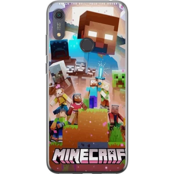 Huawei Y6s (2019) Gennemsigtig cover Minecraft