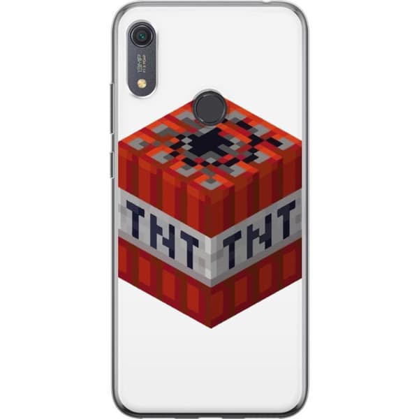 Huawei Y6s (2019) Gennemsigtig cover Minecraft TNT
