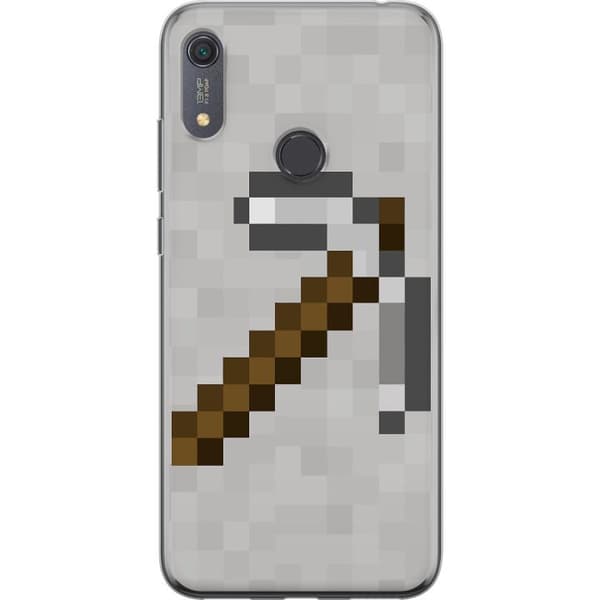 Huawei Y6s (2019) Läpinäkyvä kuori Minecraft Työkalut