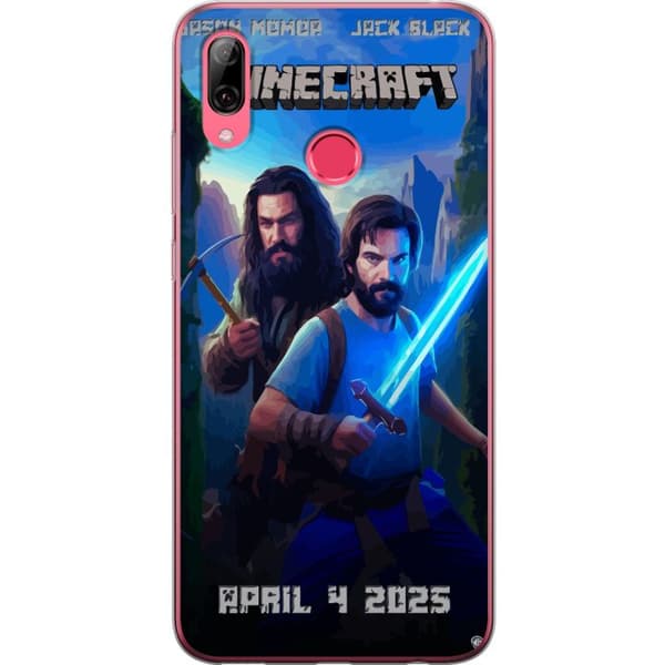 Huawei Y7 (2019) Gennemsigtig cover En Minecraft-film