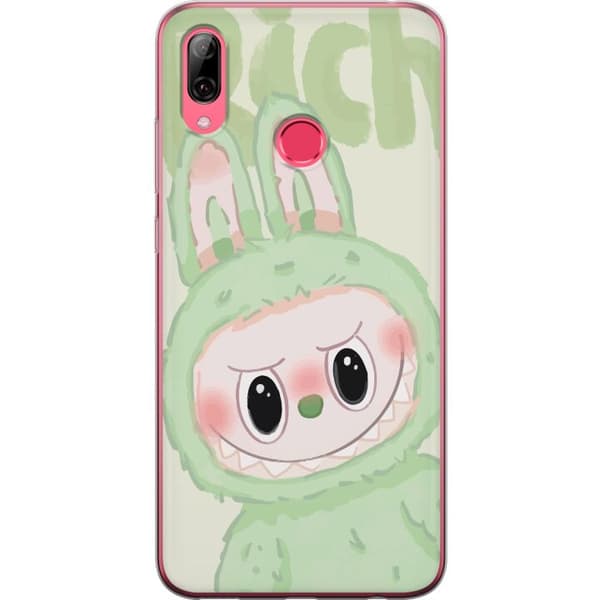Huawei Y7 (2019) Gennemsigtig cover Pop mart labubu
