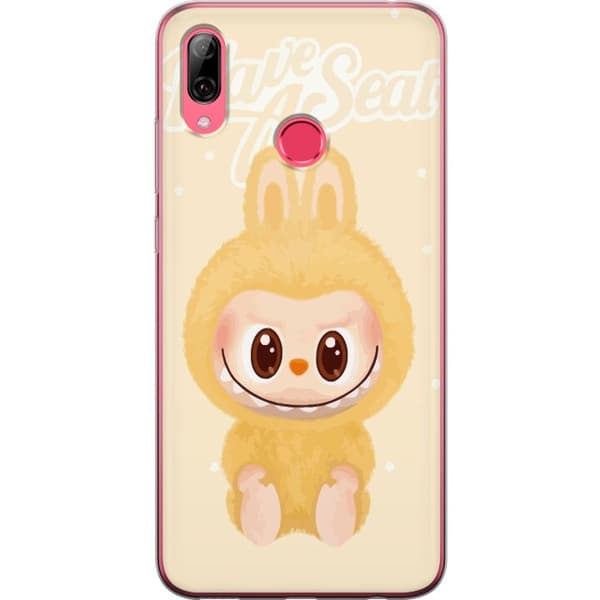 Huawei Y7 (2019) Läpinäkyvä kuori Pop mart labubu