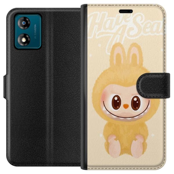 Motorola Moto E13 Lompakkokotelo Pop mart labubu