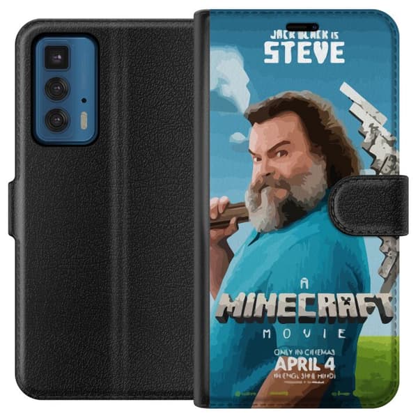 Motorola Edge 20 Pro Tegnebogsetui En Minecraft-film