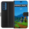 Miniatyrbild 1 av 3: Motorola Edge 20 Pro Plånboksfodral Minecraft Key Art