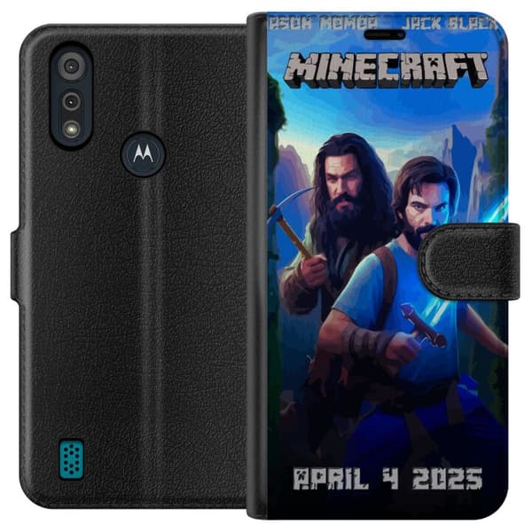 Motorola Moto E6i Lommeboketui En Minecraft-film