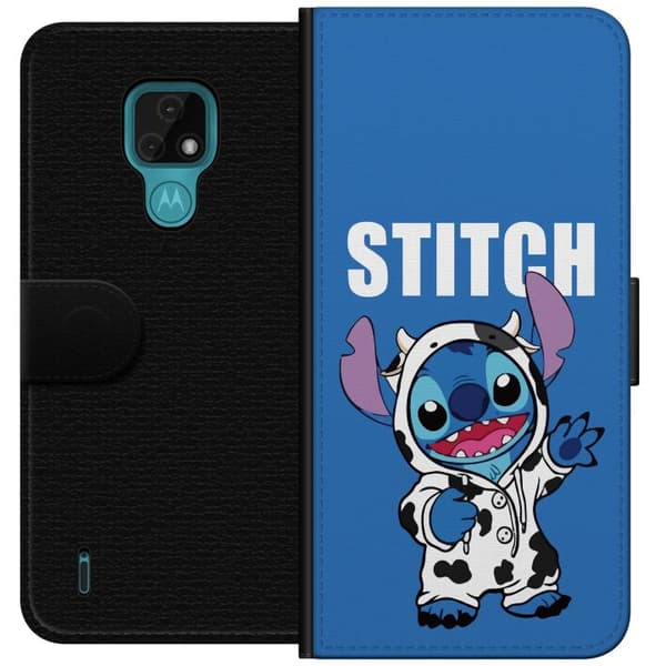 Motorola Moto E7 Plånboksfodral Stitch