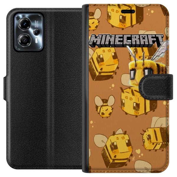 Motorola Moto G13 Lommeboketui Minecraft Bi