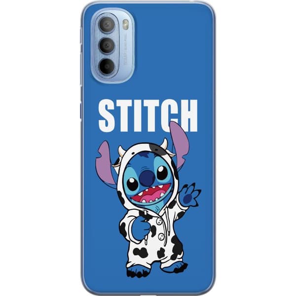 Motorola Moto G31 Genomskinligt Skal Stitch