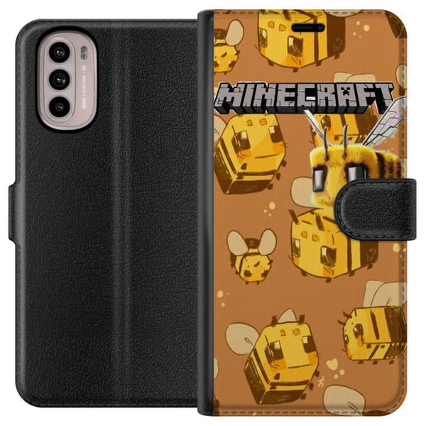 Motorola Moto G41 Plånboksfodral Minecraft Bi