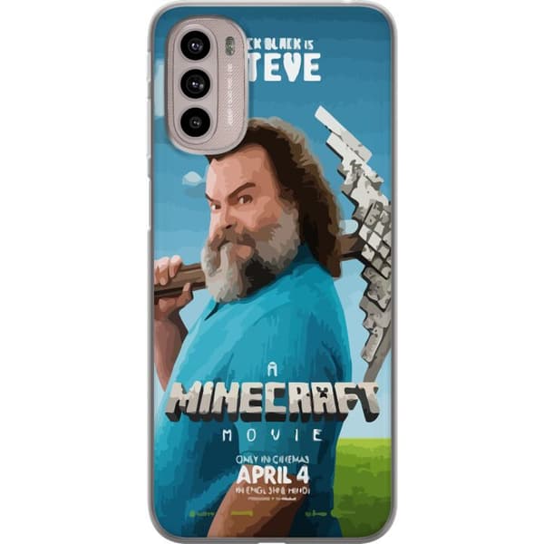 Motorola Moto G41 Läpinäkyvä kuori Minecraft-elokuva