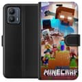 Miniatyrbild 1 av 3: Motorola Moto G53 Plånboksfodral Minecraft