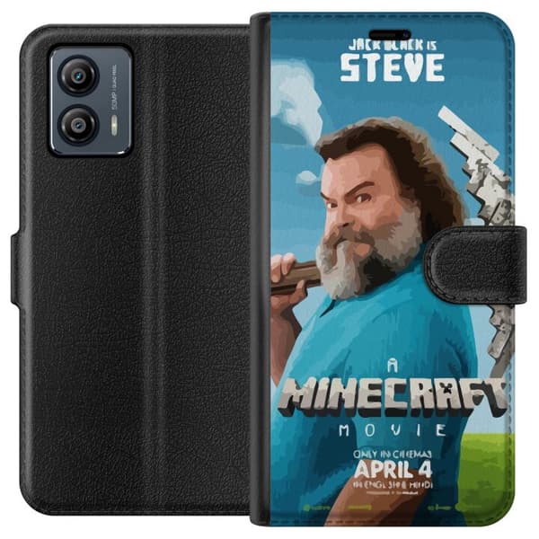 Motorola Moto G53 Lommeboketui En Minecraft-film