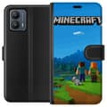 Miniatyrbild 1 av 3: Motorola Moto G53 Plånboksfodral Minecraft Key Art