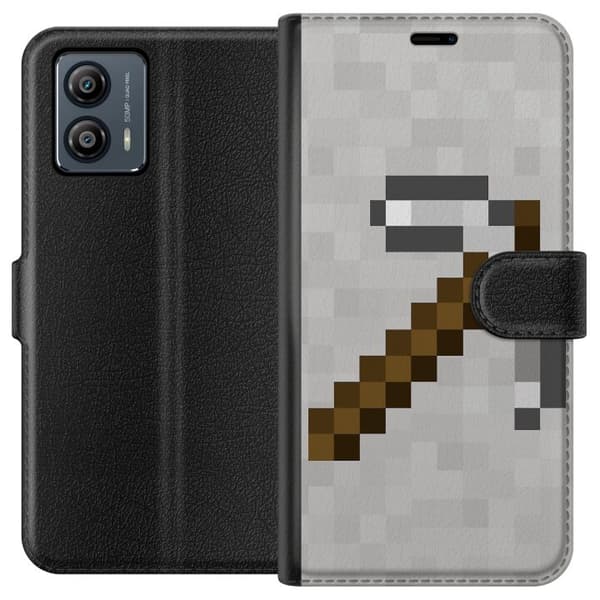 Motorola Moto G53 Lompakkokotelo Minecraft Työkalut
