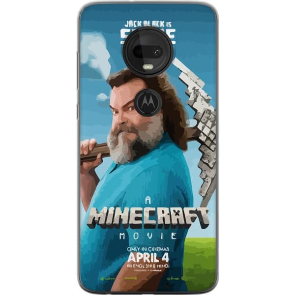 Motorola Moto G7 Gjennomsiktig deksel En Minecraft-film