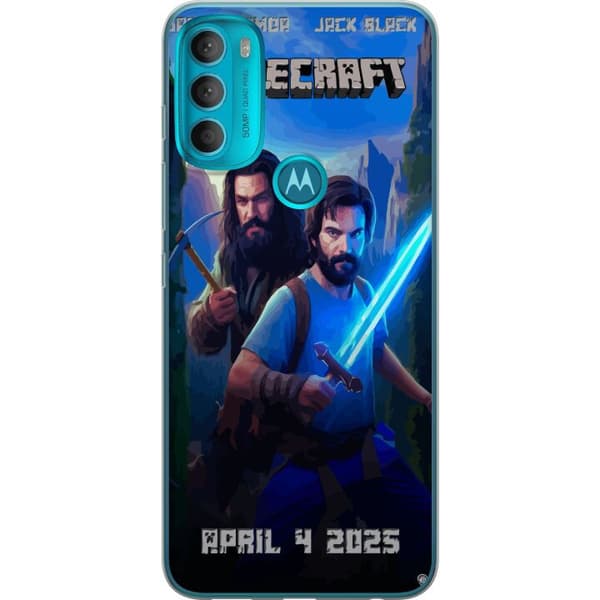 Motorola Moto G71 5G Genomskinligt Skal A Minecraft Movie