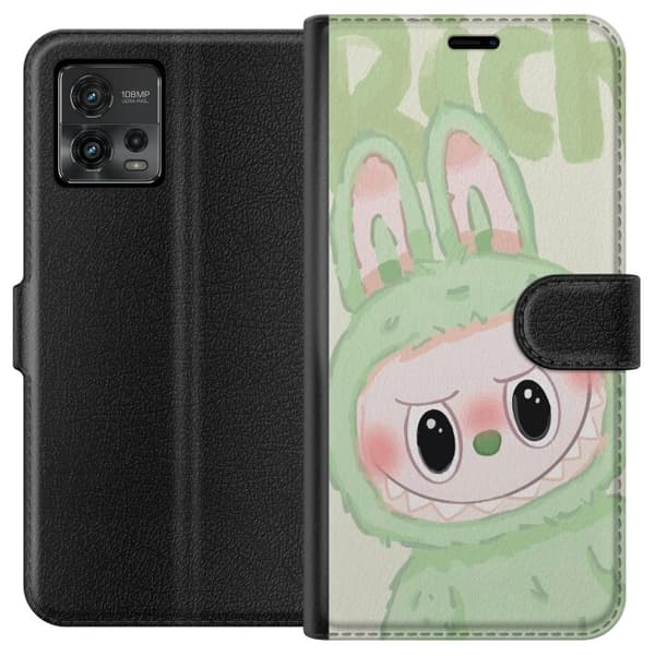 Motorola Moto G72 Lommeboketui Pop mart labubu