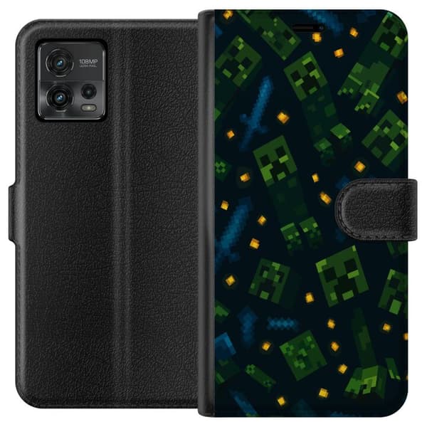 Motorola Moto G72 Lommeboketui Minecraft Dungeons Mob