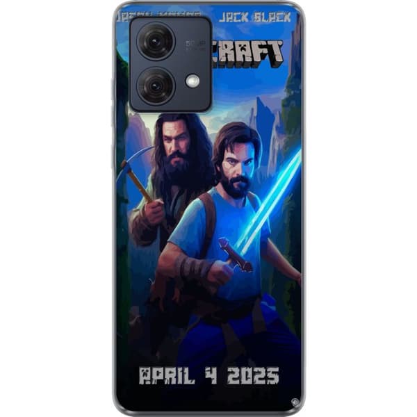 Motorola Moto G84 Läpinäkyvä kuori Minecraft-elokuva