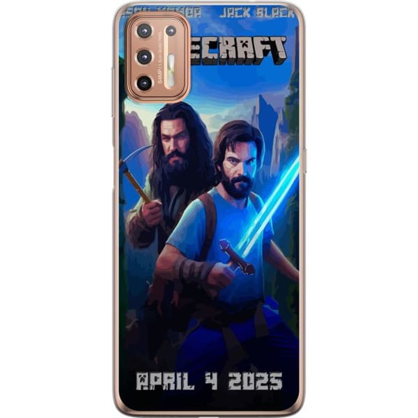 Motorola Moto G9 Plus Genomskinligt Skal A Minecraft Movie
