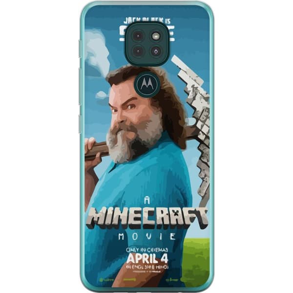Motorola Moto G9 Play Läpinäkyvä kuori Minecraft-elokuva