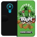 Miniatyrbillede 1 af 3: Nokia 3.4 Tegnebogsetui Minecraft Boom