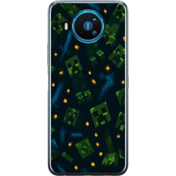 Nokia 8.3 5G Gjennomsiktig deksel Minecraft Dungeons Mob