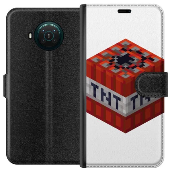 Nokia X10 Lompakkokotelo Minecraft TNT