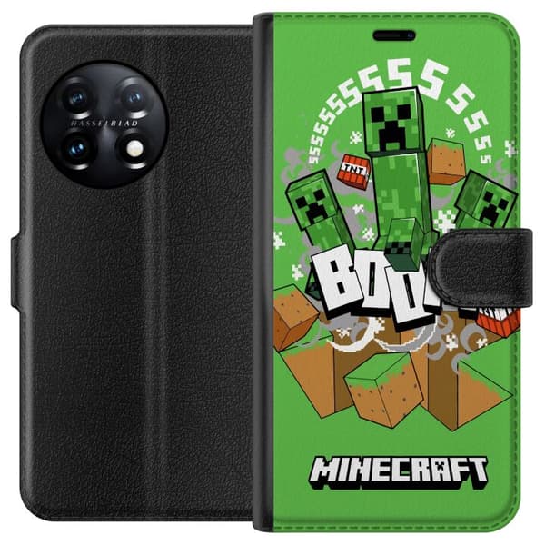 OnePlus 11 Lommeboketui Minecraft Boom