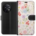Miniatyrbillede 1 af 3: OnePlus 11 Tegnebogsetui Blomster