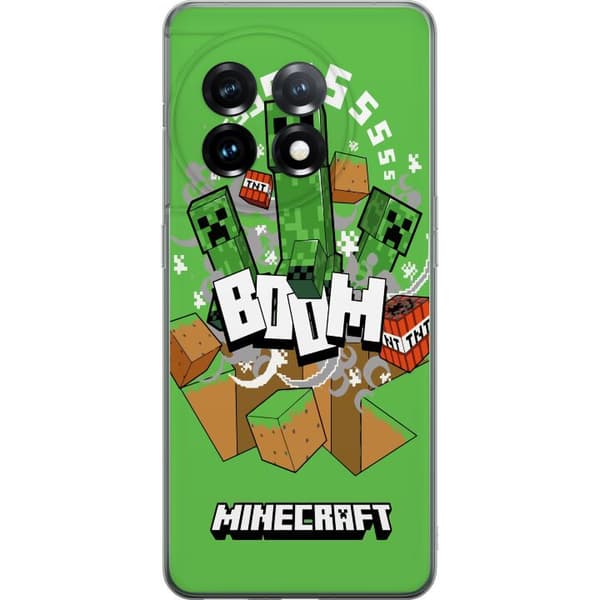 OnePlus 11 Gjennomsiktig deksel Minecraft Boom