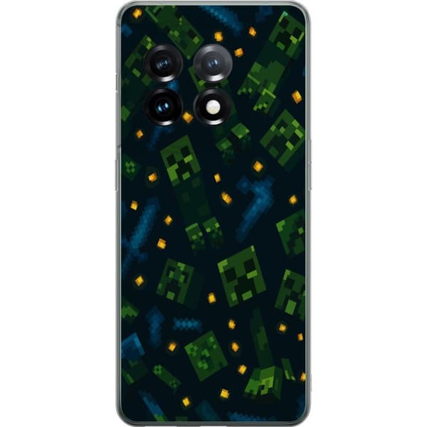OnePlus 11 Genomskinligt Skal Minecraft Dungeons Mob