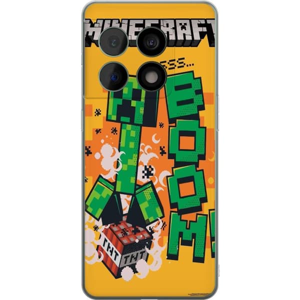 OnePlus 10 Pro Gennemsigtig cover Minecraft Boom