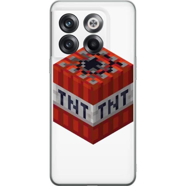 OnePlus 10T Gennemsigtig cover Minecraft TNT