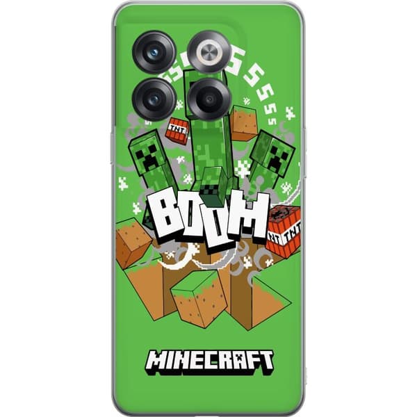 OnePlus 10T Gennemsigtig cover Minecraft Boom