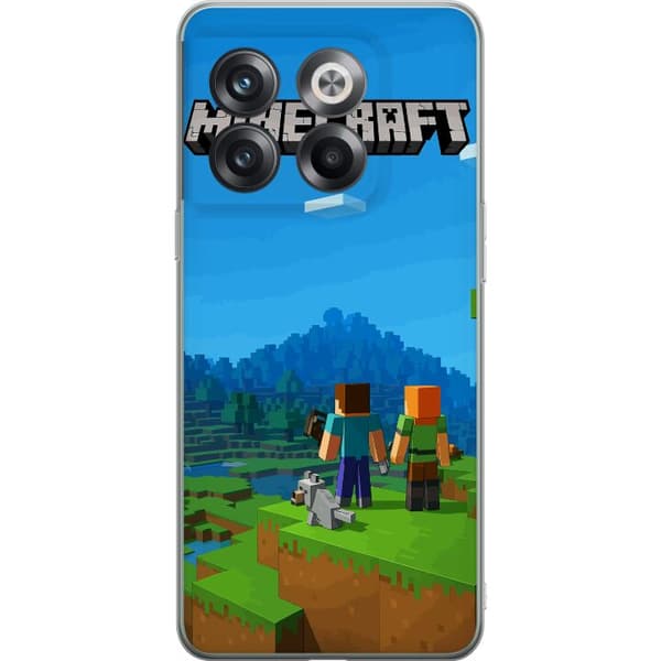 OnePlus 10T Läpinäkyvä kuori Minecraft Key Art