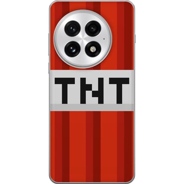 OnePlus 13 Läpinäkyvä kuori Minecraft TNT