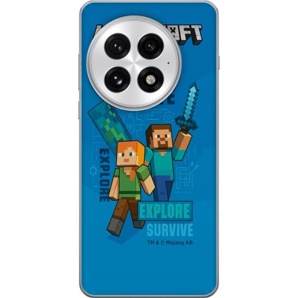 OnePlus 13 Genomskinligt Skal Minecraft Caves