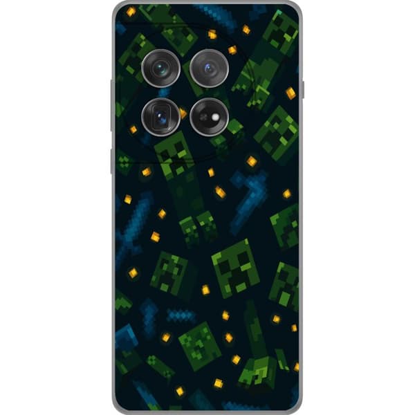 OnePlus 12 Läpinäkyvä kuori Minecraft Dungeons Mob
