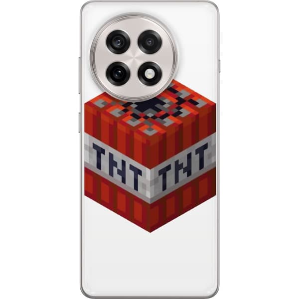 OnePlus 13R Läpinäkyvä kuori Minecraft TNT